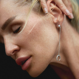 Pendientes - Cuff Plata